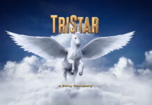 TriStar Pictures Logo With Flying Pegasus In Clouds Wallpaper