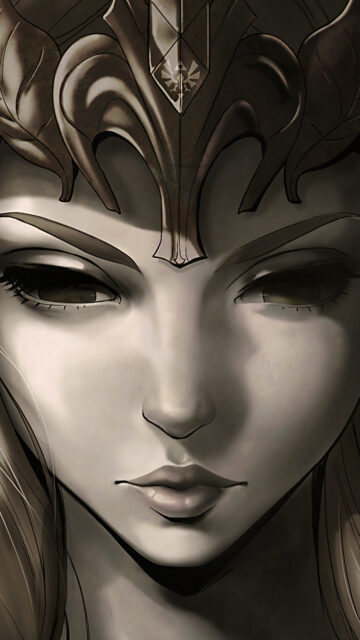 Twilight Princess Mysterious Lady Art Wallpaper