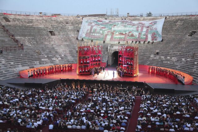 Verona Arena Opera Performance Captivates Audience