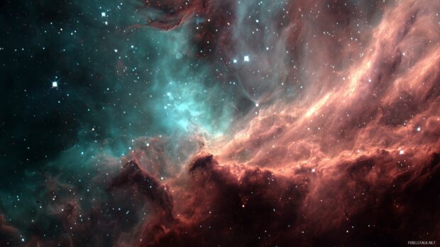 Vibrant nebula hd wallpapers, a dramatic cosmic vista showcasing striking contrasts of light and shadow in a nebula,.