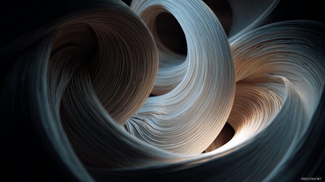 laptop HD wallpaper for creative desktop backgrounds, elegant spirals and curves interwoven in an artsy fashion.