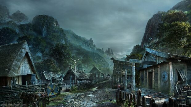 1326971 3840x2160 desktop 4k village wallpaper