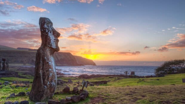 699739 3840x2160 desktop 4k easter island background