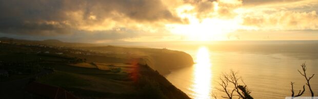703300 3840x1200 desktop dual screen the azores wallpaper image
