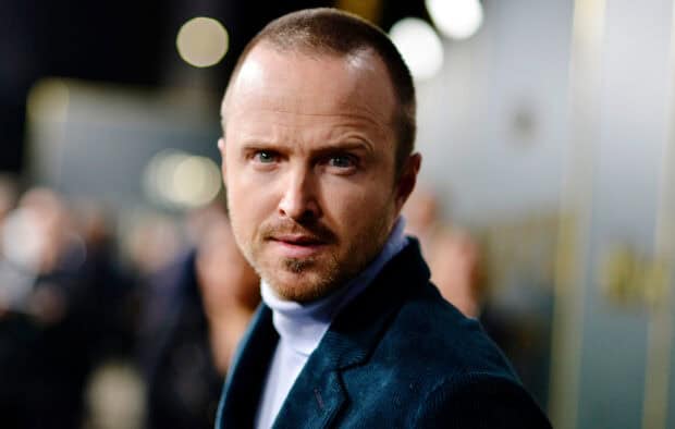 Aaron Paul looks directly at the camera with a serious expression, HD Desktop Wallpaper
