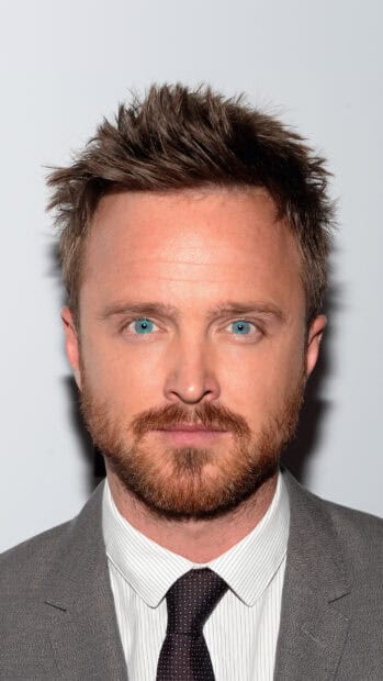 Aaron Paul wallpapers showing a man with blue eyes and beard, HD Mobile Wallpaper