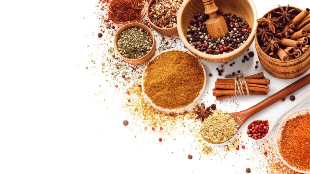 A selection of seasoning wallpapers displayed, HD Desktop Wallpaper
