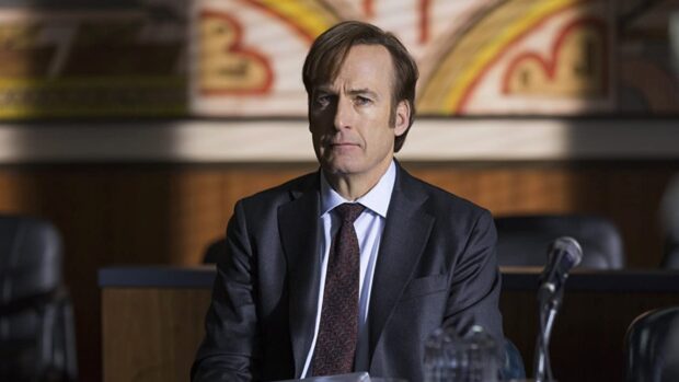 A serious man in a suit sits in a courtroom setting from Better Call Saul, HD Desktop Wallpaper