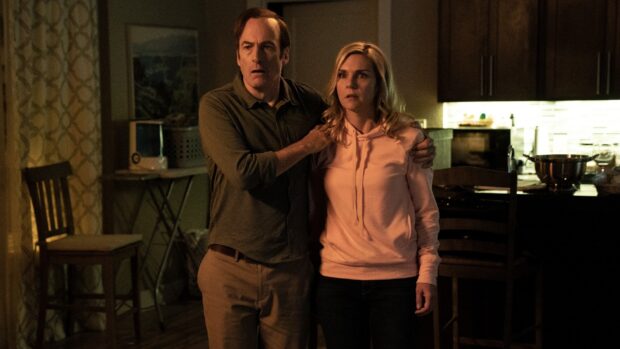 A man and woman show concern in a tense moment from Better Call Saul, HD Desktop Wallpaper