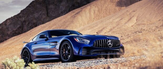 A powerful sports car with sleek design, Mercedes Benz Amg Gt Wallpapers, 2K Desktop Wallpaper