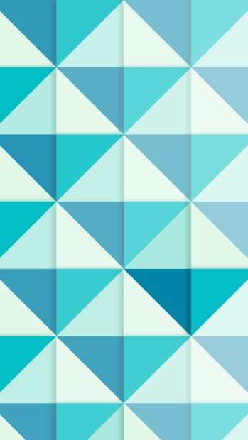 A blue geometric design with triangular shapes creates a modern backdrop wallpapers effect, 4K Phone Wallpaper