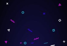 The design features glitch style game over text with colorful geometric shapes, HD Phone Wallpaper