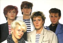 The members of Duran Duran pose together in this image, HD Desktop Wallpaper