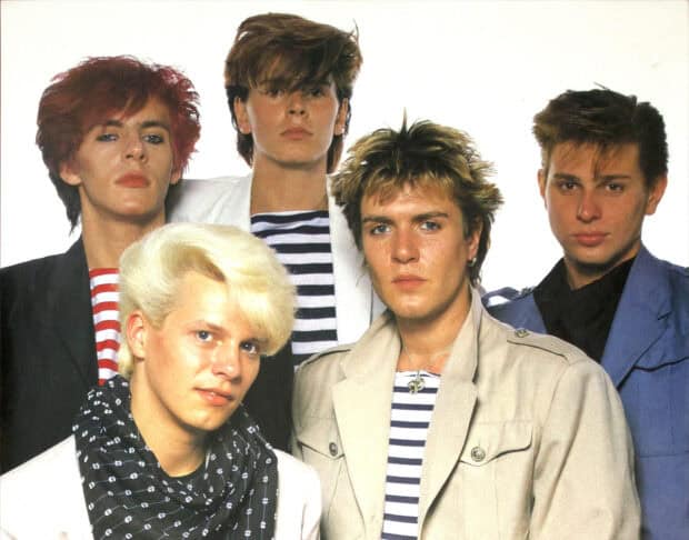 The members of Duran Duran pose together in this image, HD Desktop Wallpaper