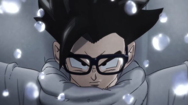 Gohan in glasses prepares for battle in Dragon Ball Super Super Hero, HD Desktop Wallpaper