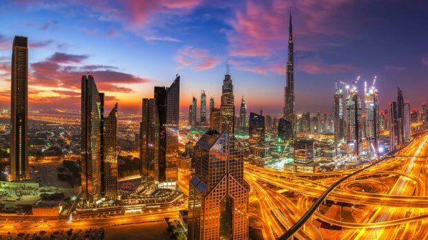 United Arab Emirates Wallpapers capture the vibrant city life, HD Desktop Wallpaper