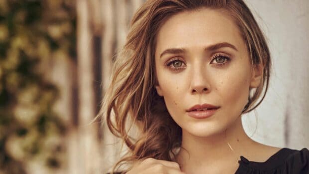 A close up portrait of Elizabeth Olsen showing natural beauty and expression, 4K Desktop Wallpaper