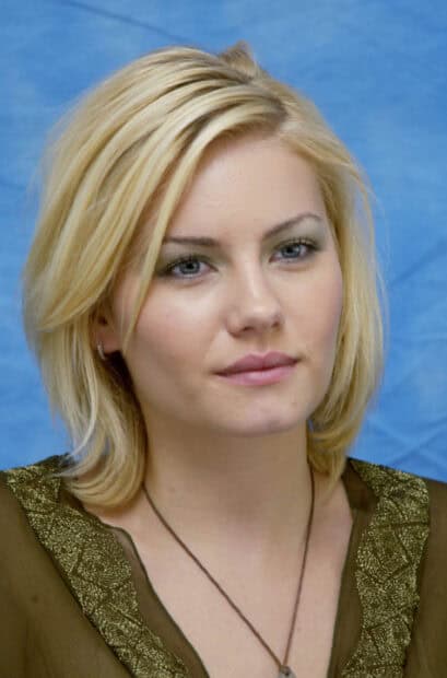 Elisha Cuthbert wallpapers show her close up face with blonde hair and calm expression, 2K Mobile Wallpaper