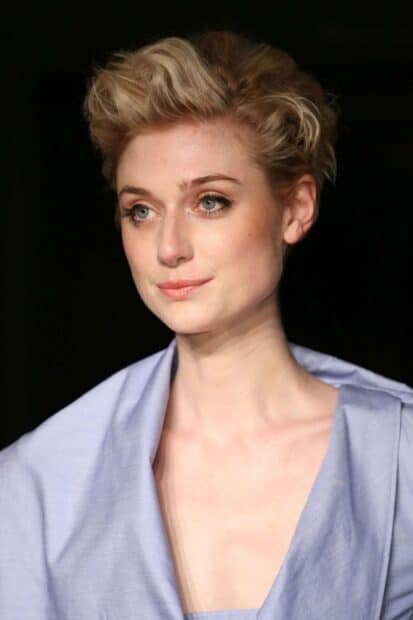 Elizabeth Debicki wallpapers feature her close up with natural makeup and short hair, HD Mobile Wallpaper