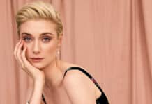 Elizabeth Debicki wallpapers show a close up of her face and thoughtful expression, HD Desktop Wallpaper