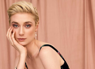Elizabeth Debicki wallpapers show a close up of her face and thoughtful expression, HD Desktop Wallpaper