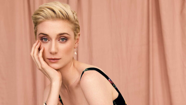 Elizabeth Debicki wallpapers show a close up of her face and thoughtful expression, HD Desktop Wallpaper