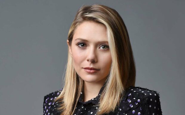Elizabeth Olsen wallpapers shows a close up of her face, HD Desktop Wallpaper
