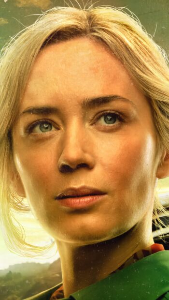 A close up portrait of Emily Blunt showing her thoughtful expression, HD Phone Wallpaper