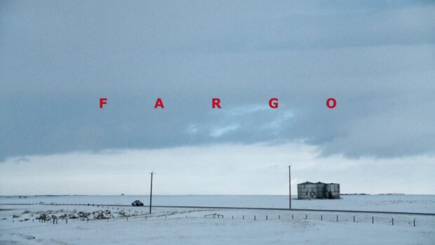 A snowy rural road with a distant farmhouse is shown in Fargo wallpapers, HD Desktop Wallpaper