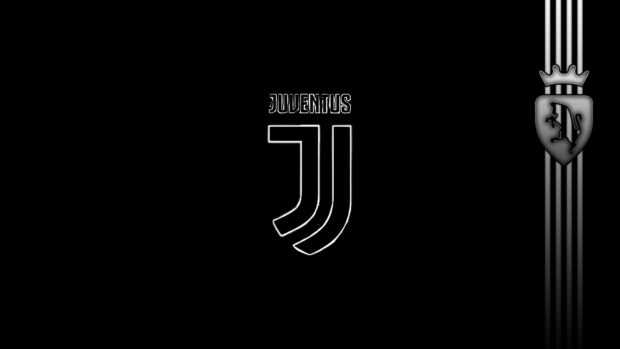 The Forza Juve wallpaper features the Juventus emblem in a sleek design, HD Desktop Wallpaper