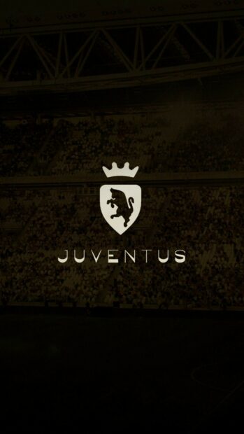 The Forza Juve logo is displayed over a crowded stadium backdrop, HD Phone Wallpaper