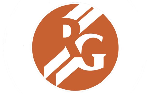 The French Open Roland Garros logo is shown in orange and white, HD Mobile Wallpaper