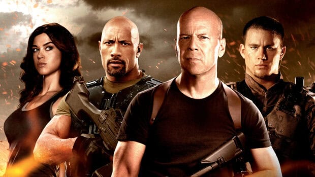 The Gi Joe Movie features main characters in a battle ready pose, HD Desktop Wallpaper