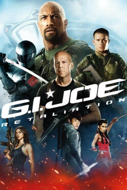 The Gi Joe movie characters pose together in dramatic action scene, HD Phone Wallpaper