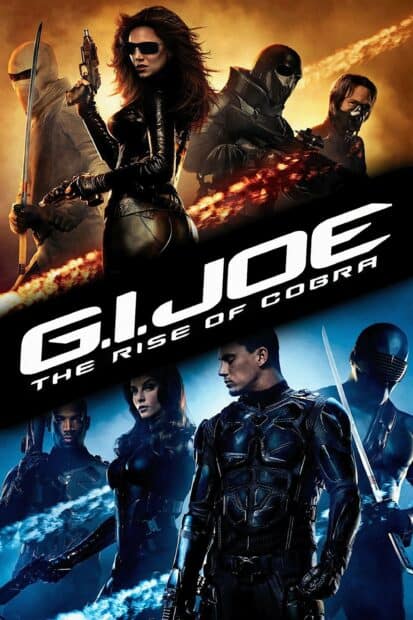 Gi Joe movie characters in action scene wearing combat suits, 2K Mobile Wallpaper