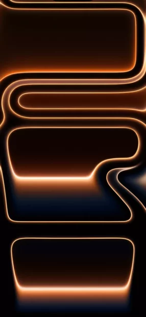 Glowing abstract lines form a modern pattern for iPhone 17 wallpapers, iPhone Wallpaper
