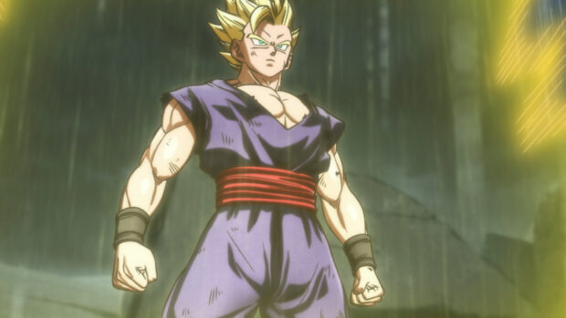 Gohan is standing with determination in Dragon Ball Super Super Hero, HD Desktop Wallpaper