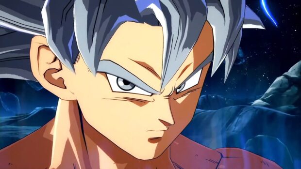 Goku in Ultra Instinct form showing focus and power in Dragon Ball Super Super Hero, HD Desktop Wallpaper
