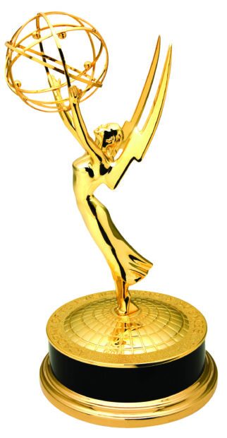 The Emmy Awards trophy shines with detailed features and a stylish design, 2K Mobile Wallpaper