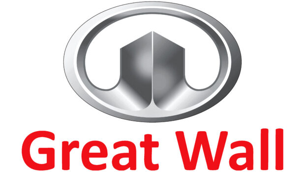 The Great Wall Motors logo features a silver emblem with red lettering below, 4K Desktop Wallpaper