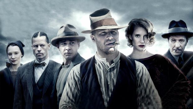 Guy Pearce and other actors in vintage attire with intense expressions, HD Desktop Wallpaper