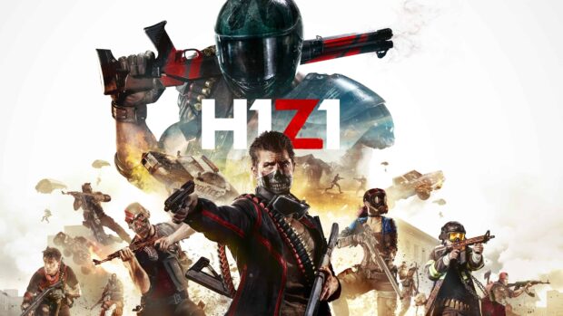 A group of armed characters ready for combat in H1Z1, 4K Desktop Wallpaper