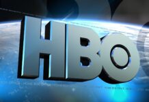 The Hbo logo floats above the planet Earth in space with bright lighting effects, HD Desktop Wallpaper