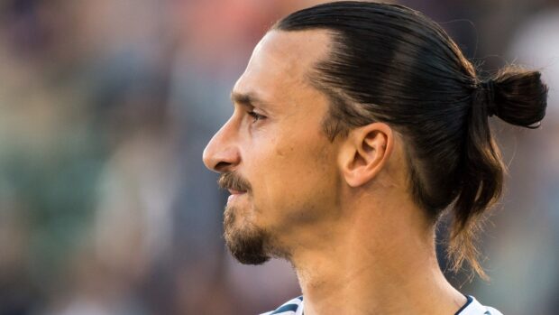 Zlatan Ibrahimovic appears focused before the game, HD Desktop Wallpaper
