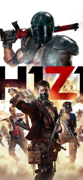 H1Z1 wallpapers showing armed fighters in combat gear ready for battle, HD Mobile Wallpaper