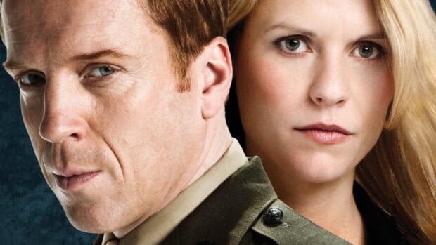 A close up of two serious characters from Homeland Wallpapers, HD Desktop Wallpaper
