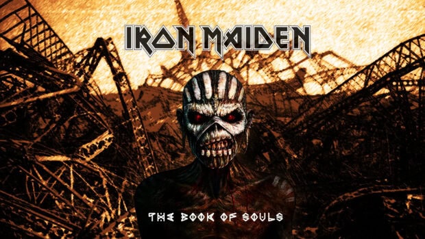 The Book of Souls cover, HD Desktop Wallpaper