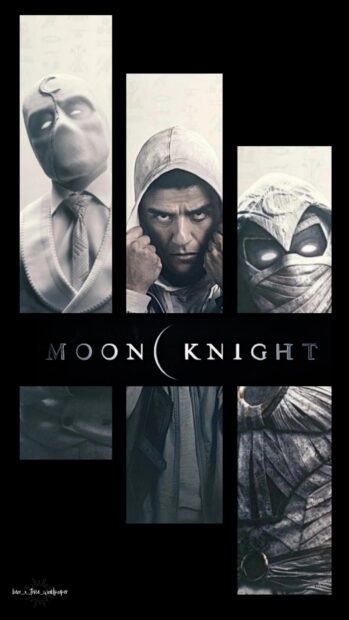 Jake Lockley wallpapers feature intense Moon Knight characters in various poses, HD Mobile Wallpaper