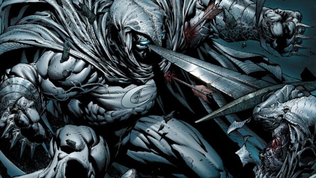 Jake Lockley fights fiercely in a dark and intense battle, HD Desktop Wallpaper