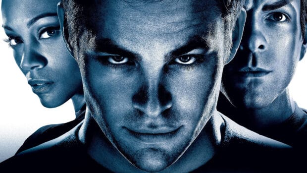 The image features intense faces from Jj Abrams with a dramatic blue tone, HD Desktop Wallpaper